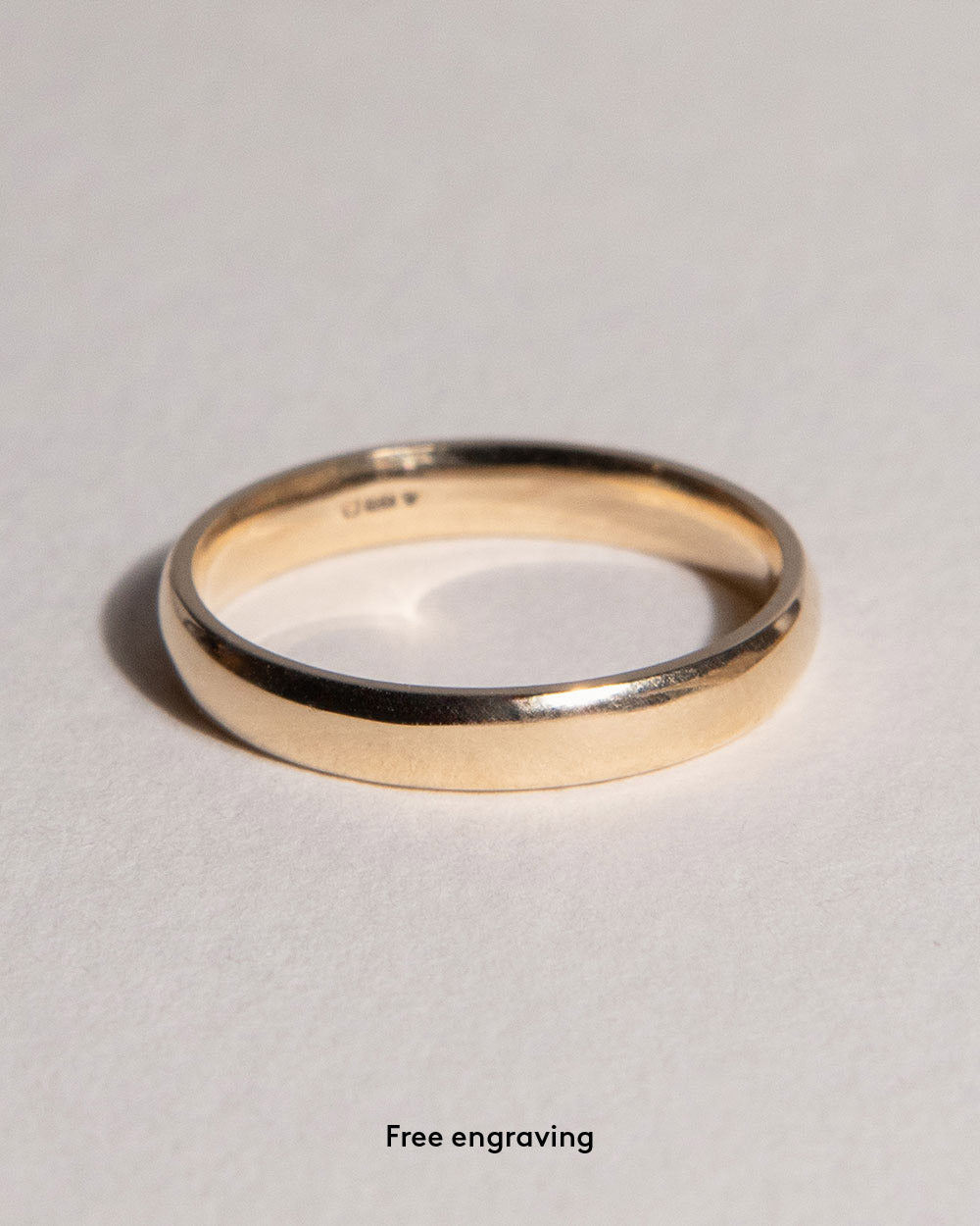 9ct Yellow Gold Classic Ring - 3mm Band