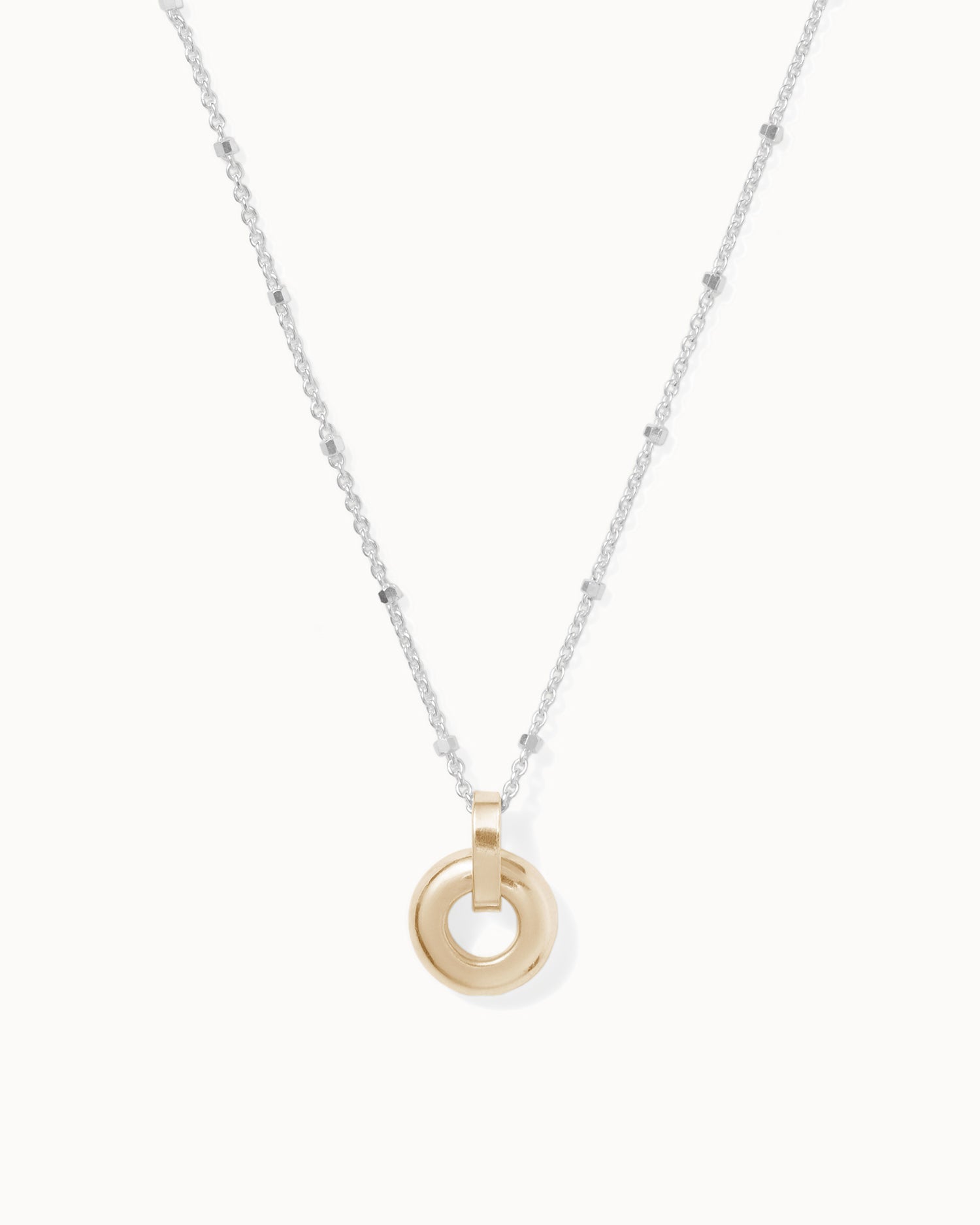 Doughnut Charm Necklace