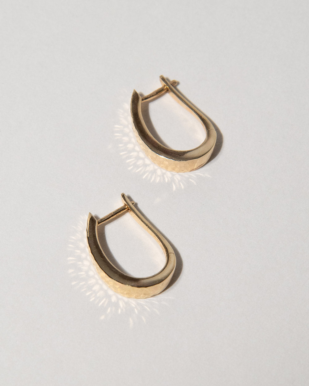 Drop Hoop Earrings