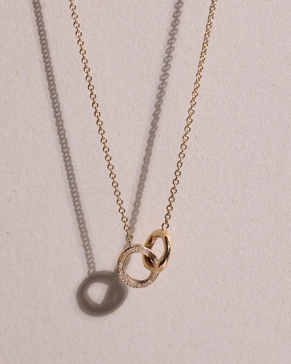 Helios Pavé Link Necklace