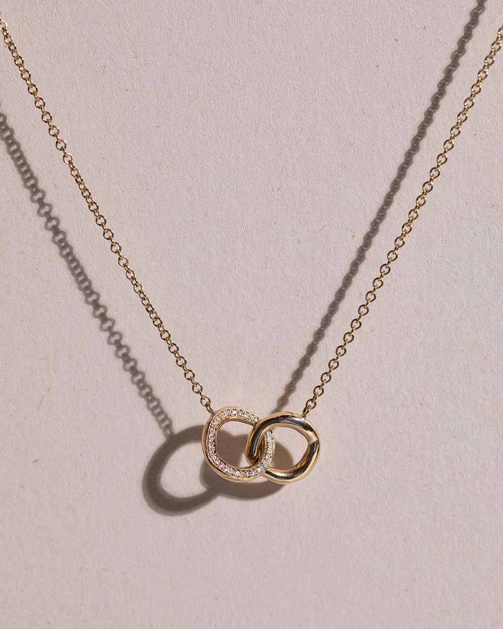 Helios Pavé Link Necklace