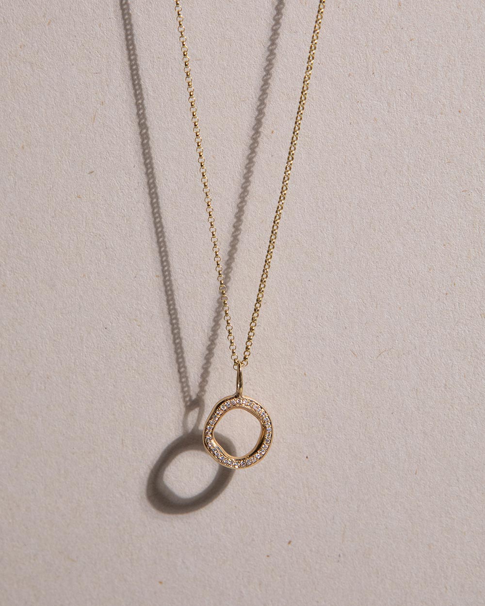 Helios Pavé Necklace