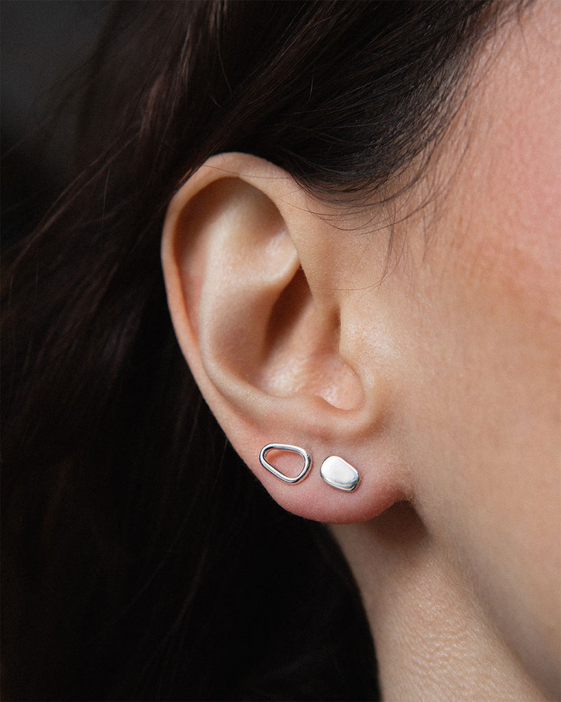 Lava Puddle Single Stud Earring