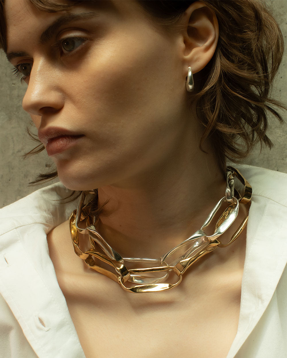 MM STUDIO Link Heavy Chain Necklace
