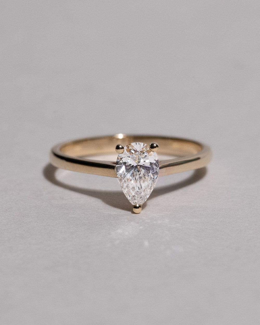 Pear Cut 0.71ct Lab Grown Diamond Ring
