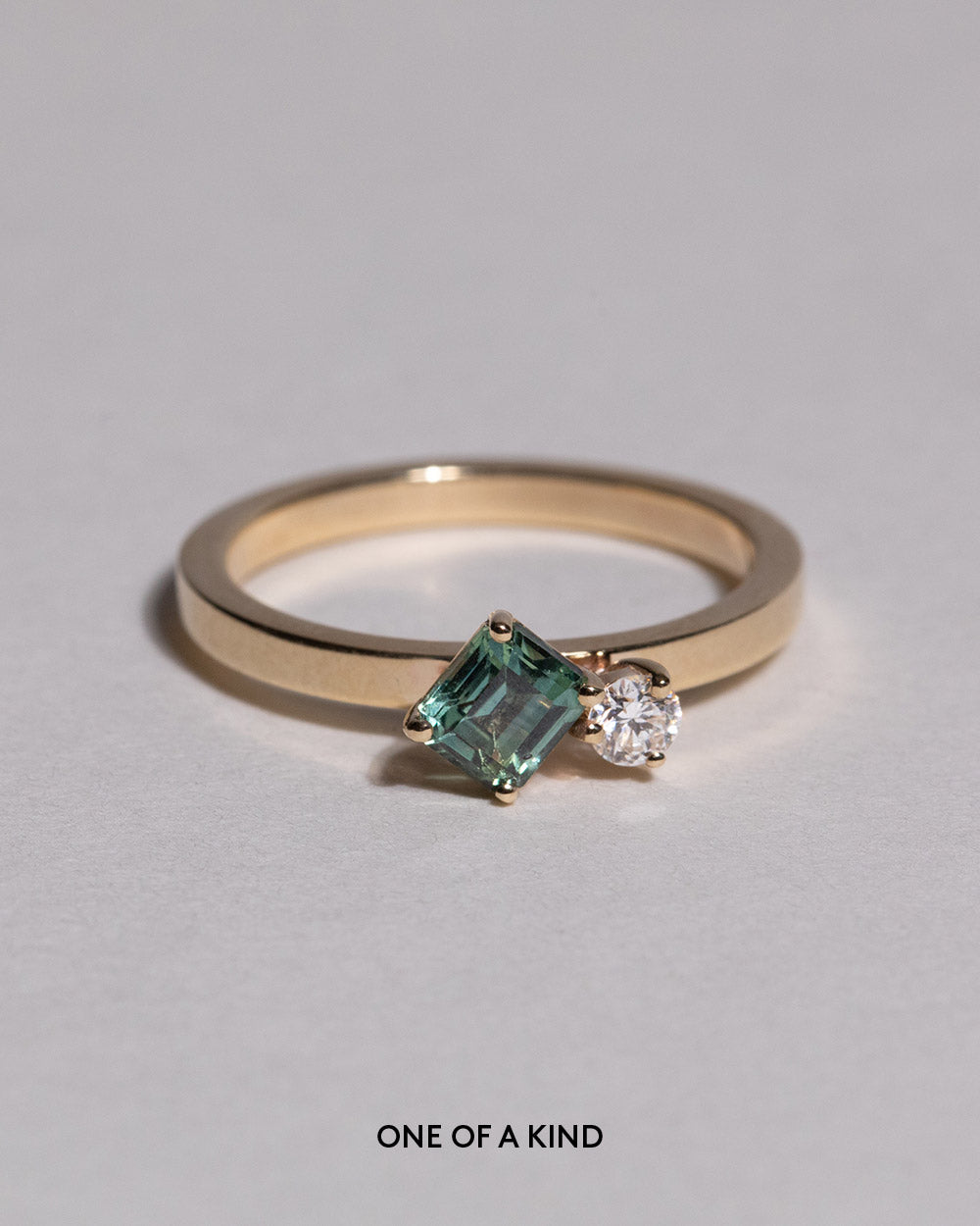 Jodie 0.69ct Green Sapphire Ring