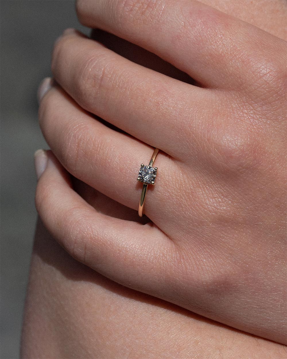 Jude 0.53ct Brown Diamond Ring