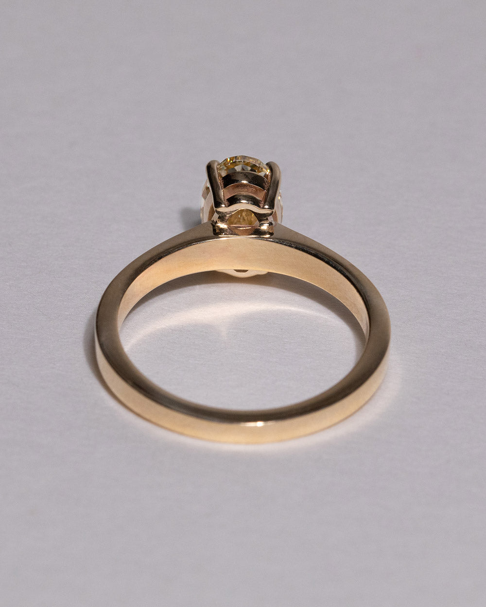 Mallory 1.59ct Lab Grown Yellow Diamond Ring