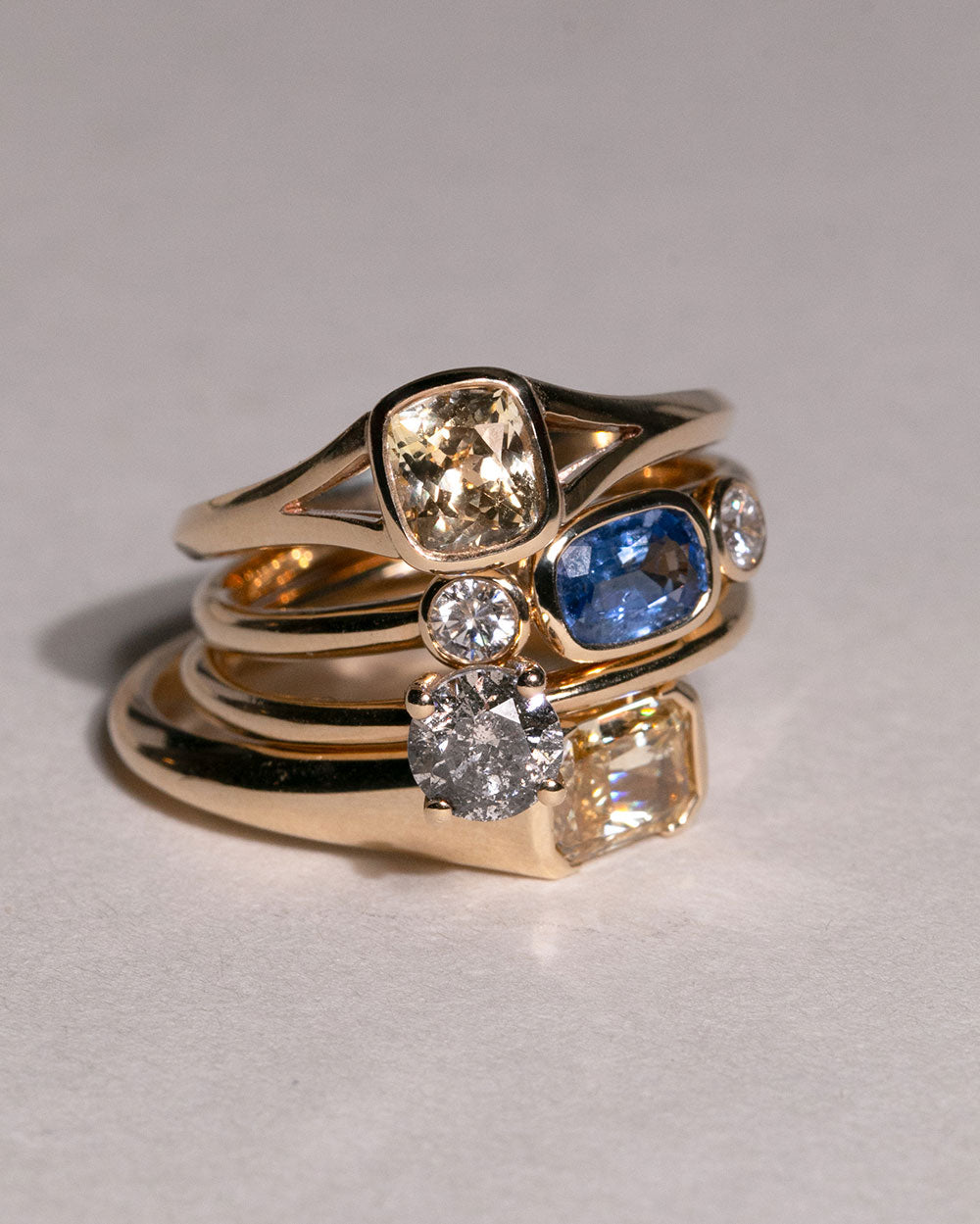 Romy 1.08ct Yellow Sapphire Ring
