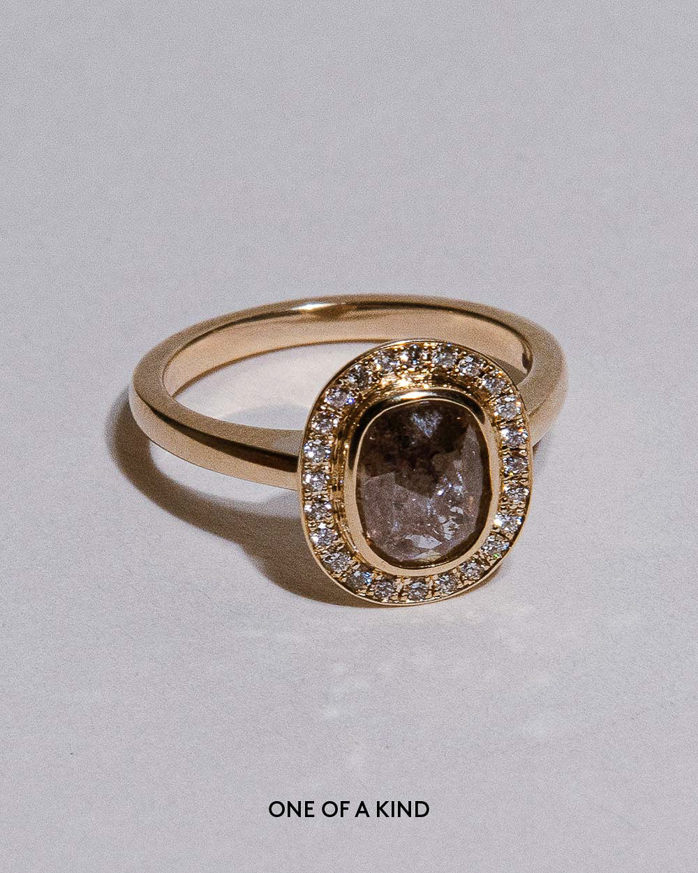 Nieve 1.2ct Grey Diamond Ring