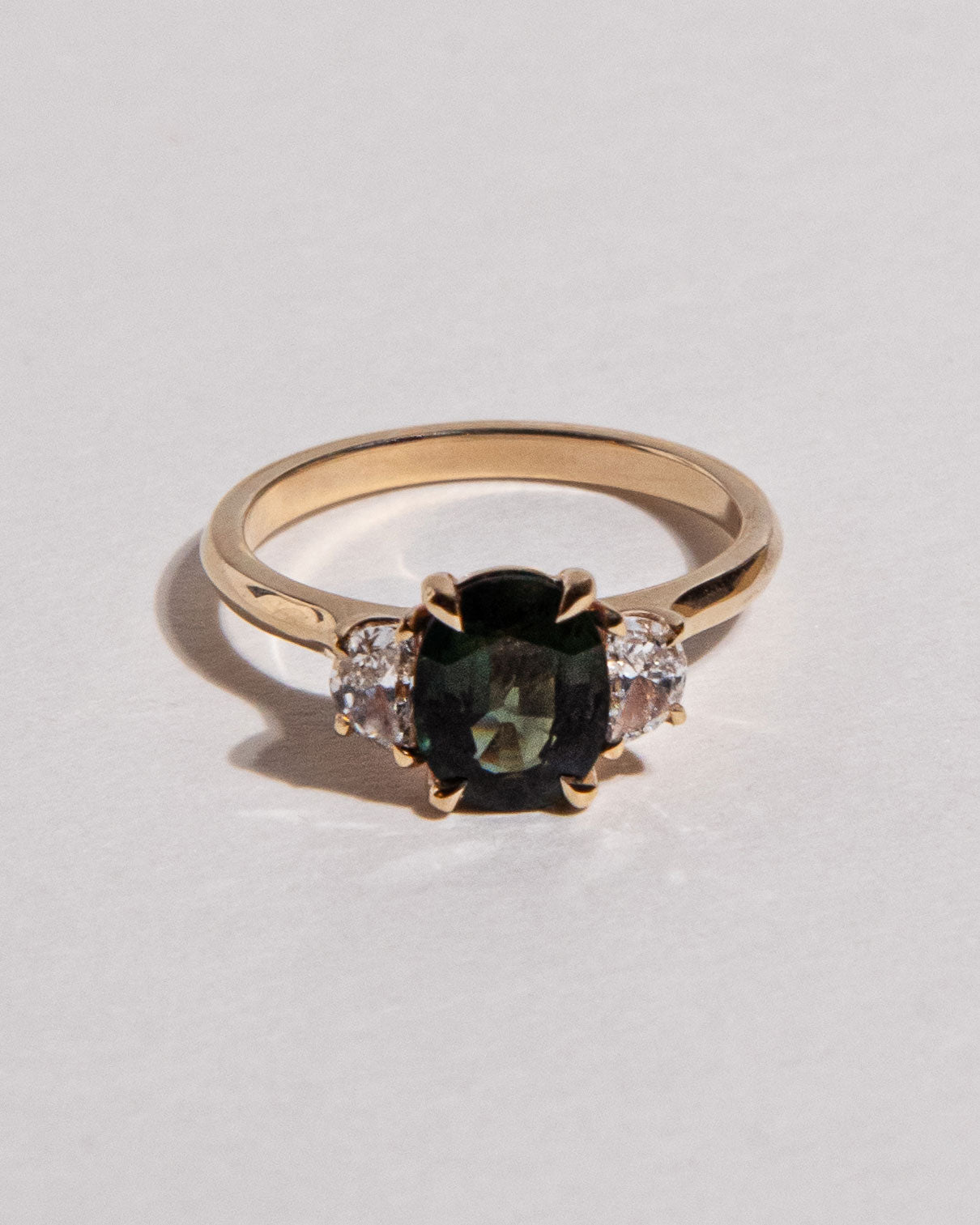 Noa 1.91ct Green Sapphire Ring