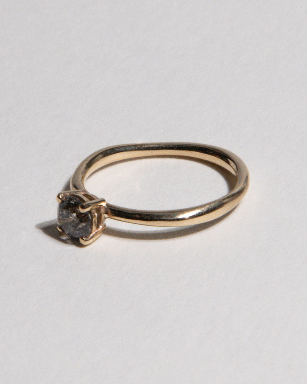 Olympia 0.63ct Grey Diamond Ring