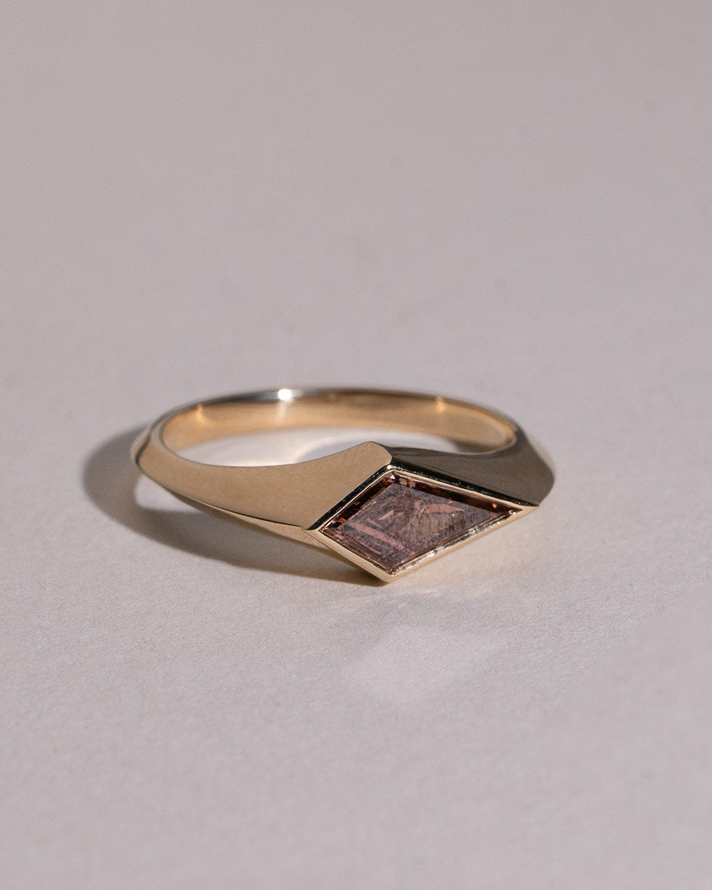 Vesper 0.56ct Lab Grown Brown Diamond Ring