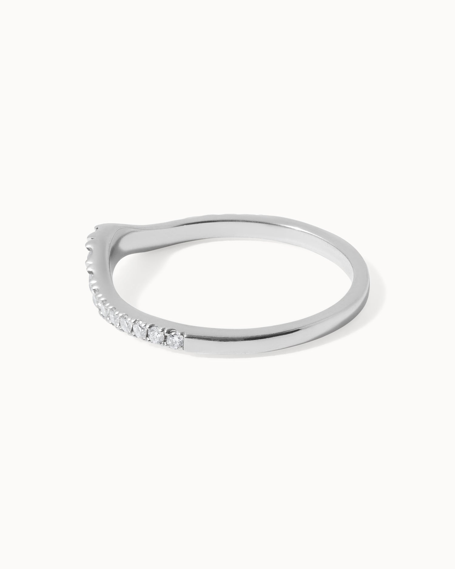 Pavé Diamond Nesting Ring