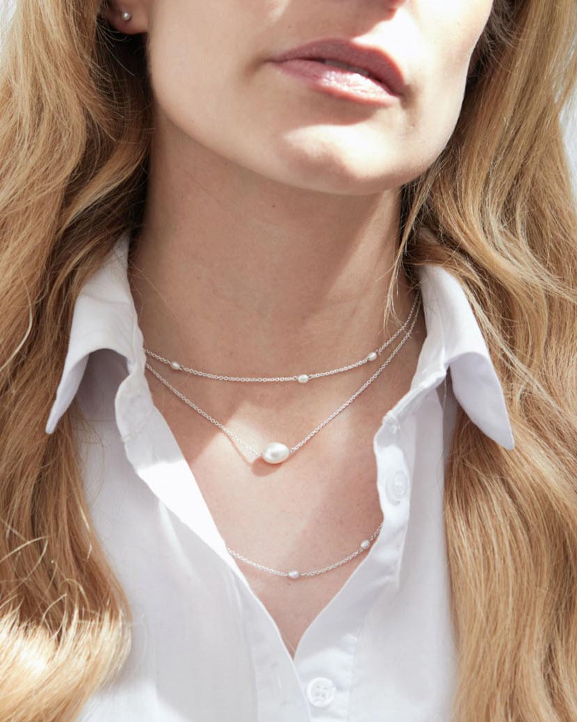 Pearl Choker Necklace