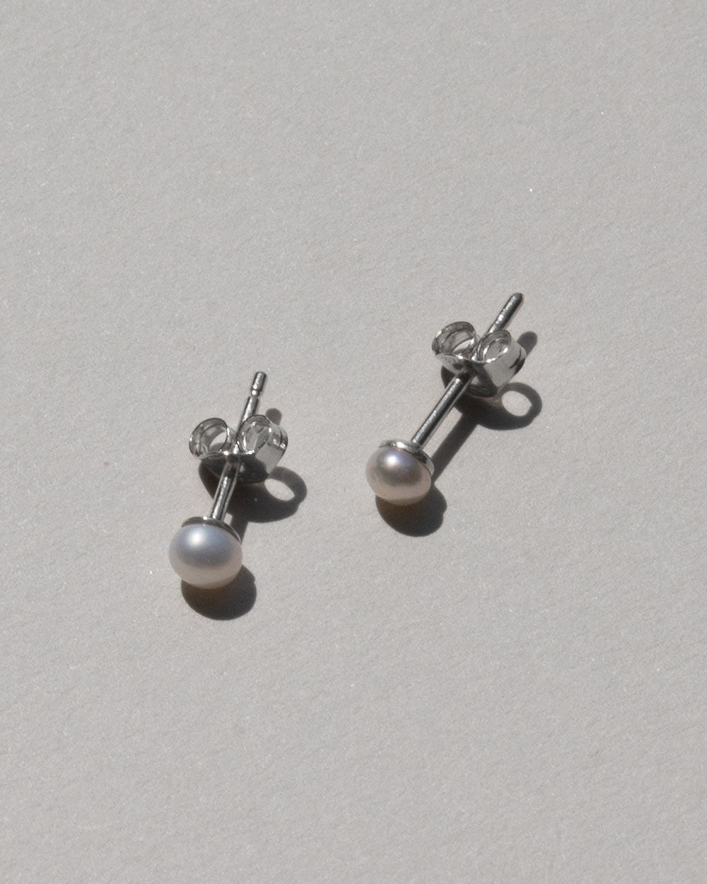 Small Pearl Stud Earrings