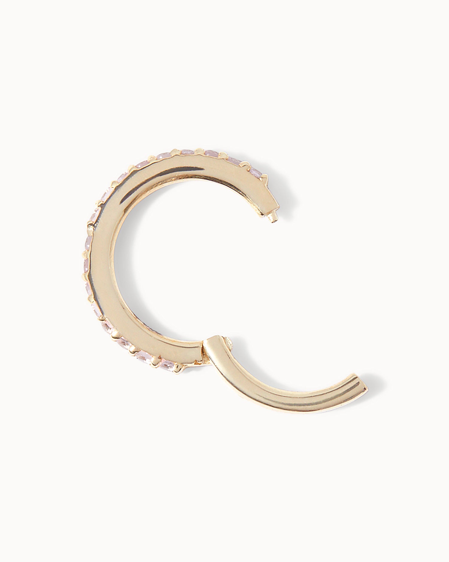 Piercing - 8mm Pink Sapphire Eternity Hoop