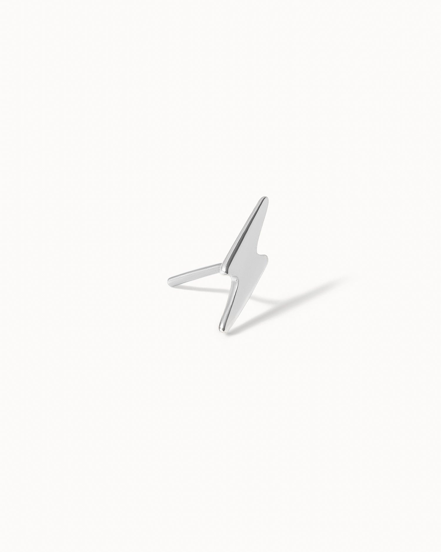 Lightning Bolt Flat Back Stud