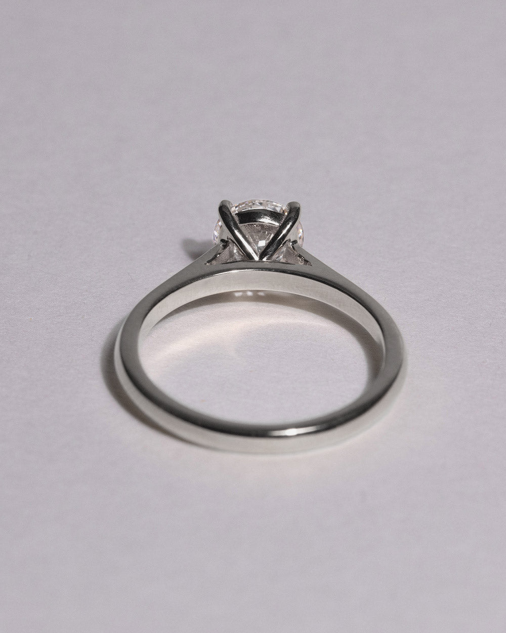 Platinum Astar 1ct Lab Grown Diamond Ring