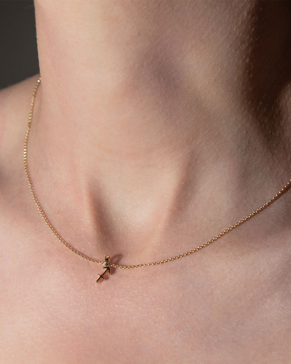 Sagittarius Zodiac Charm Necklace