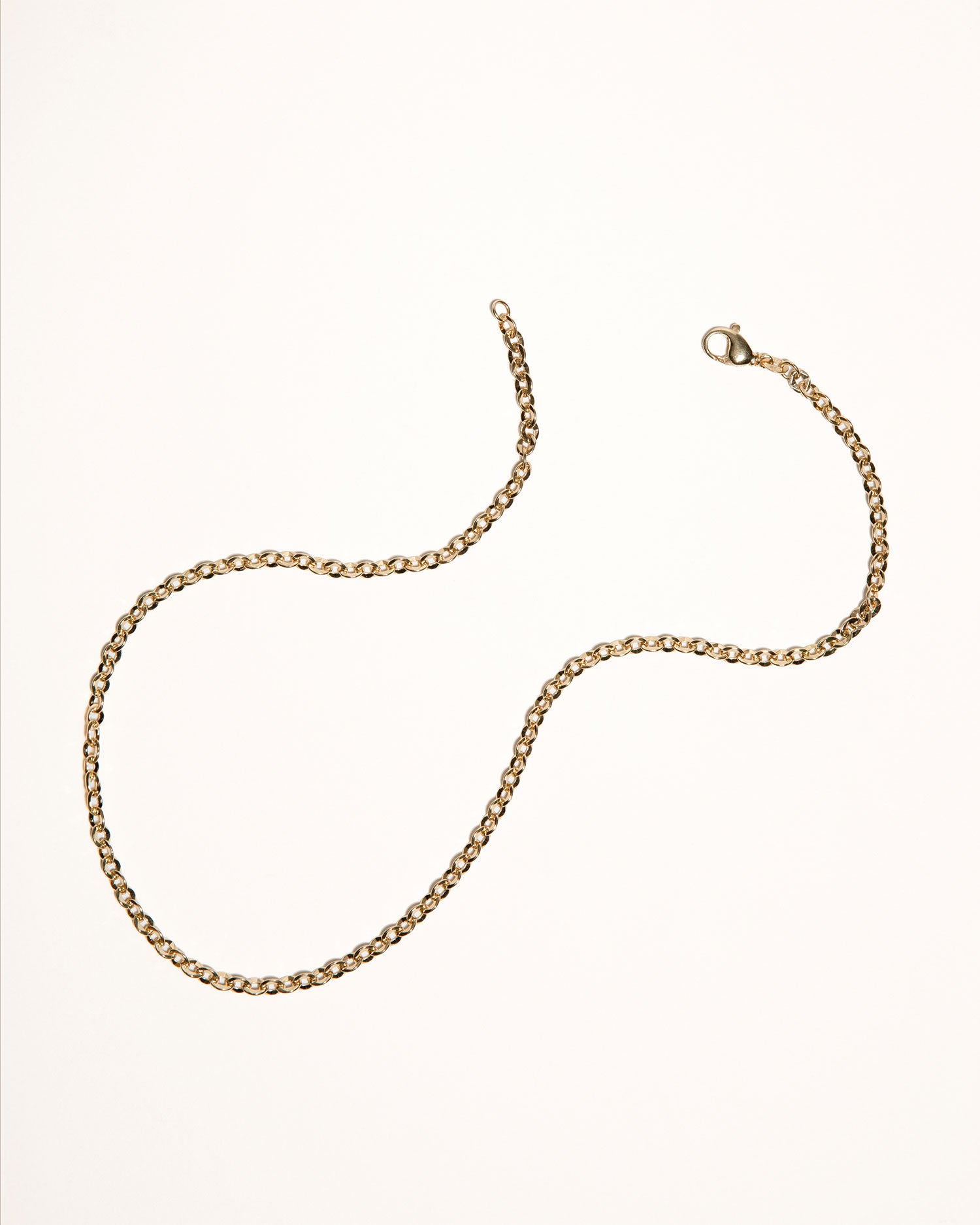 Diamond Cut Trace Chain Necklace