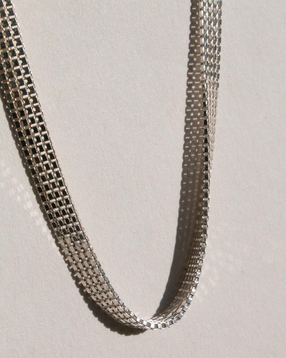 Mesh Chain Necklace