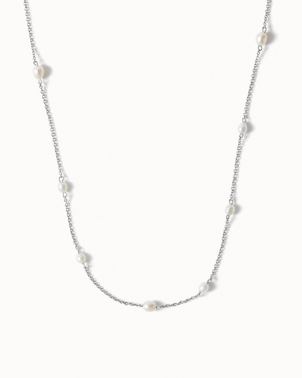 Long Pearl Necklace