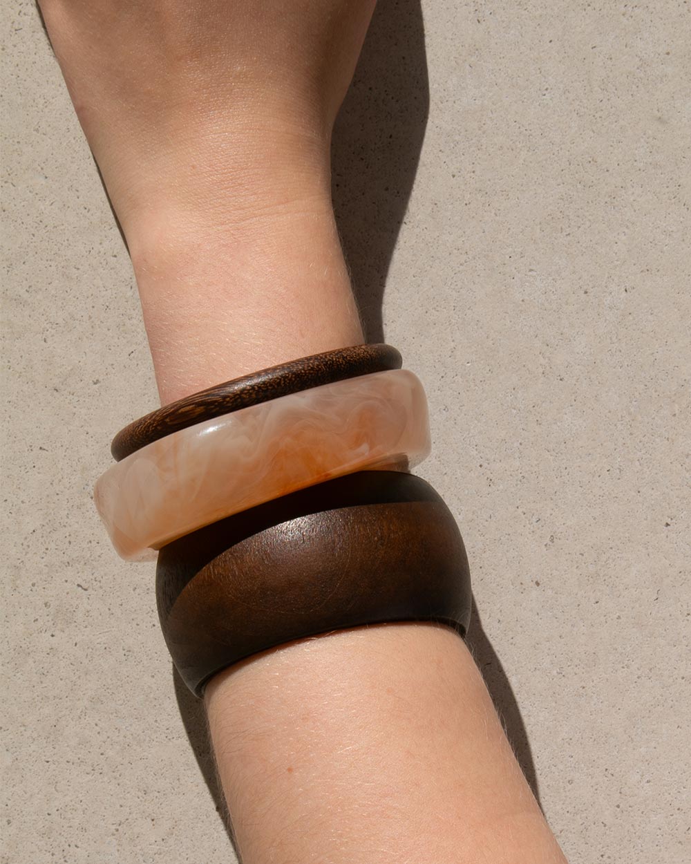 Clay Bangle Stack