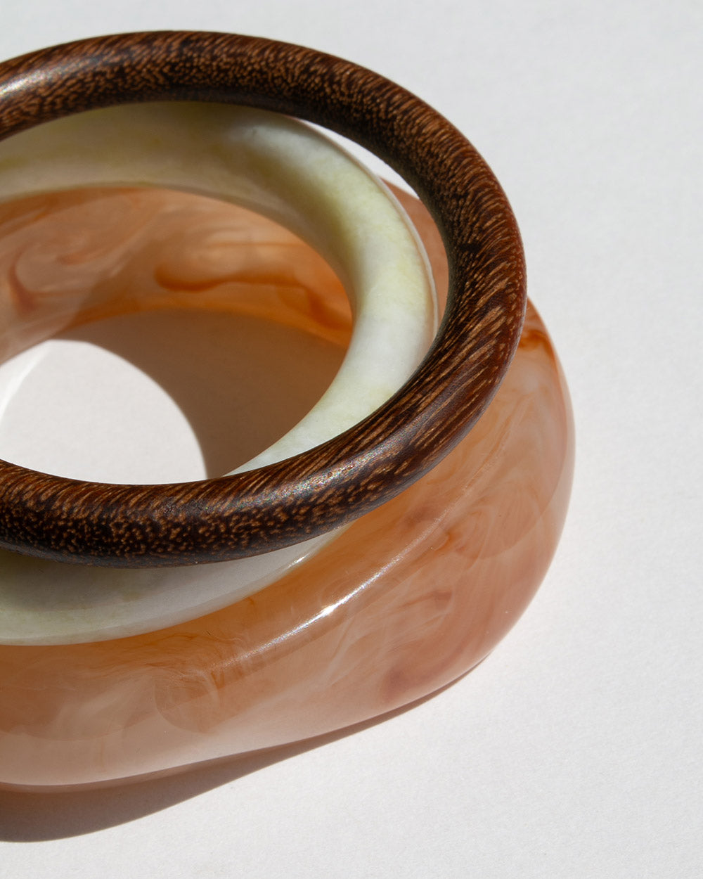 Sand Bangle Stack