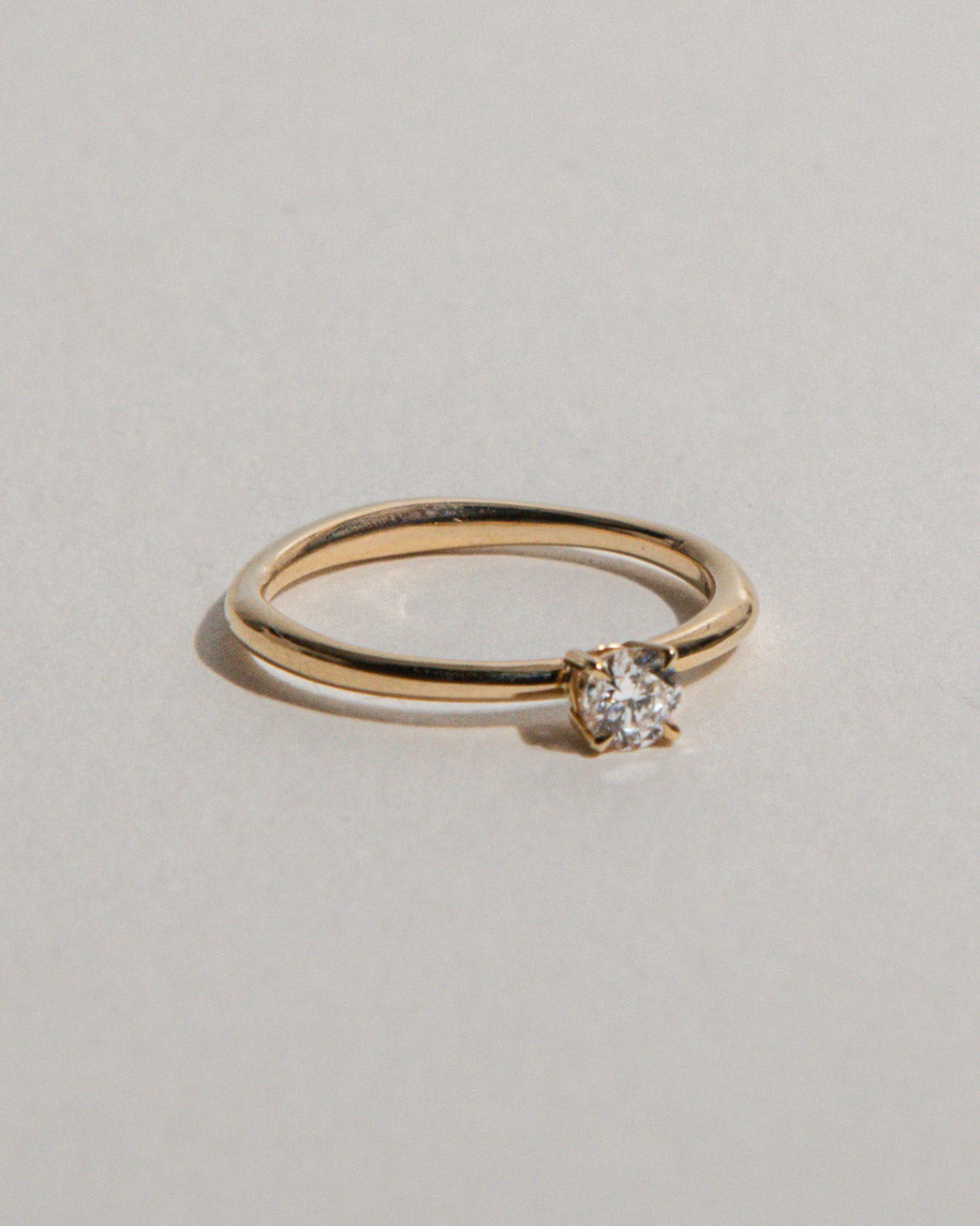 0.25ct Lab Grown Diamond Organic Ring