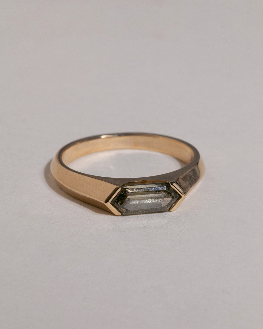 Sydney 0.86ct Salt & Pepper Diamond Ring