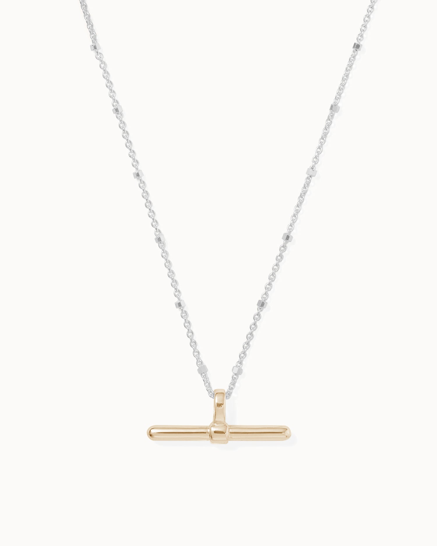 T-Bar Charm Necklace