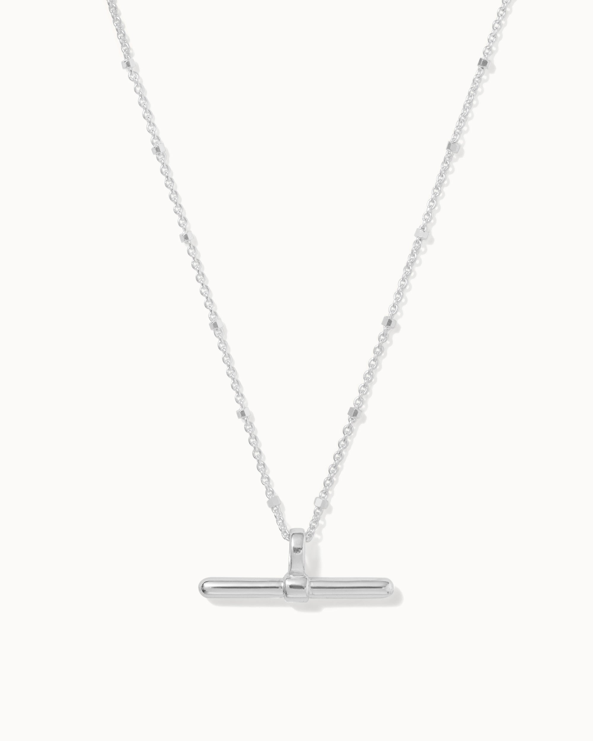 T-Bar Charm Necklace