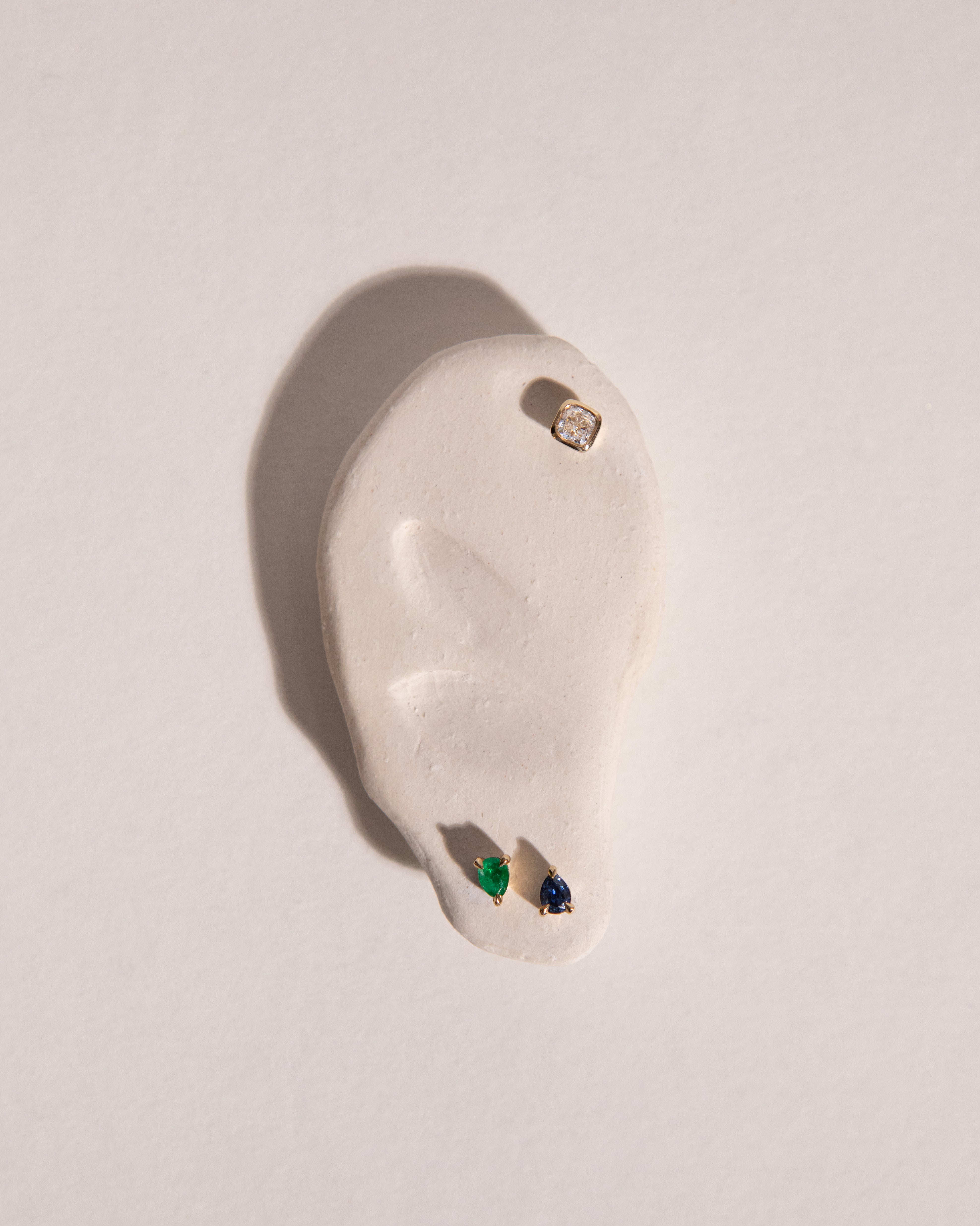 Toi Et Moi Sapphire Stud Earring