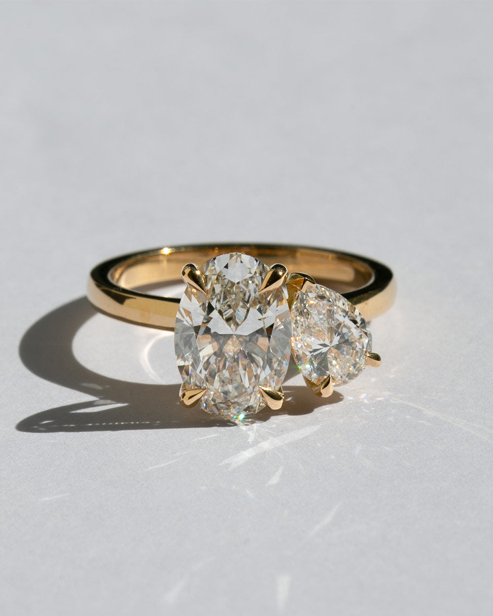 Lab Grown Diamond Toi et Moi Ring