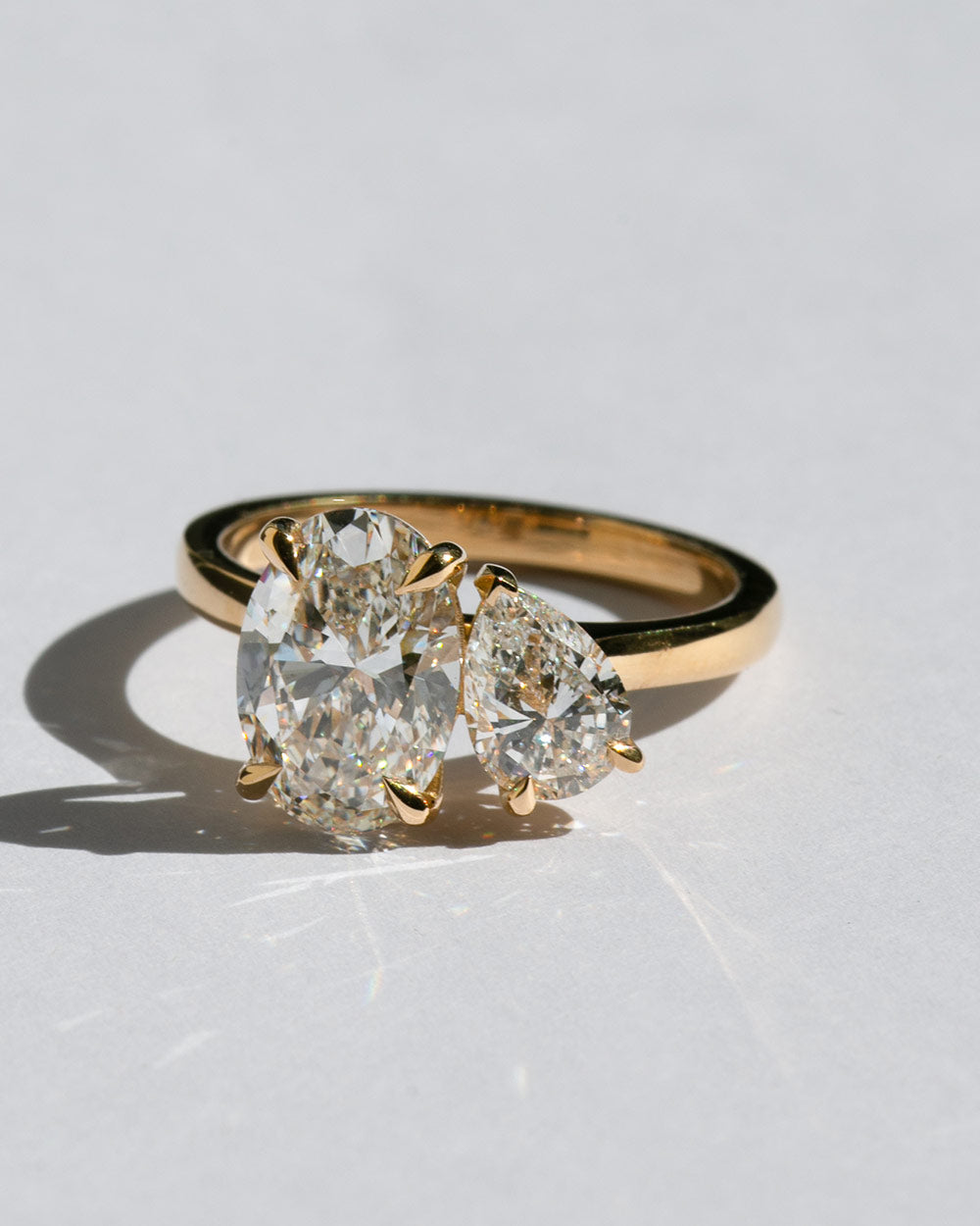 Lab Grown Diamond Toi et Moi Ring