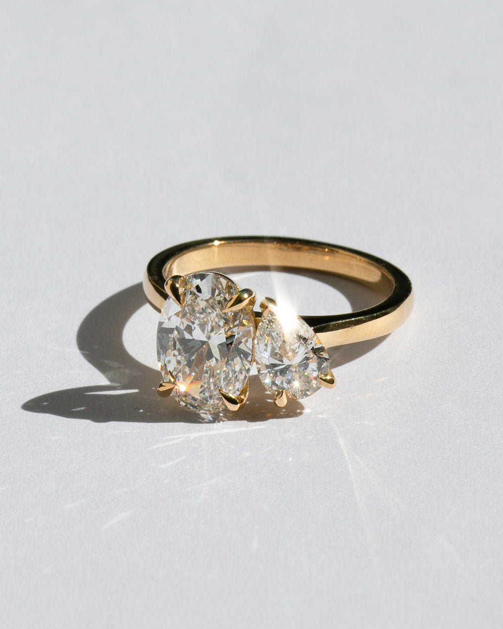 Lab Grown Diamond Toi et Moi Ring