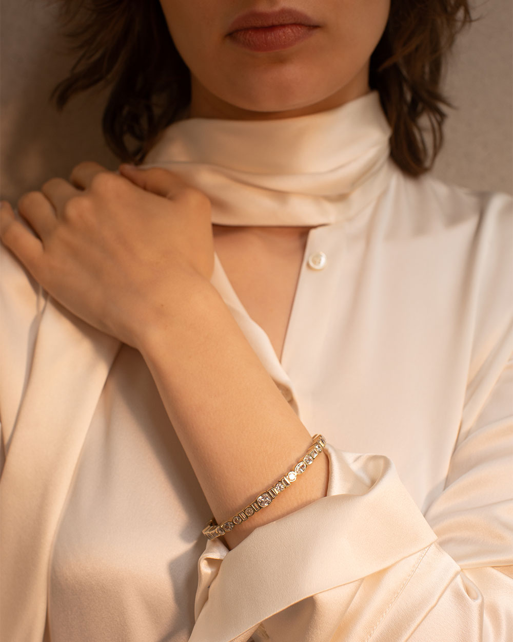 Vega Diamond Bangle