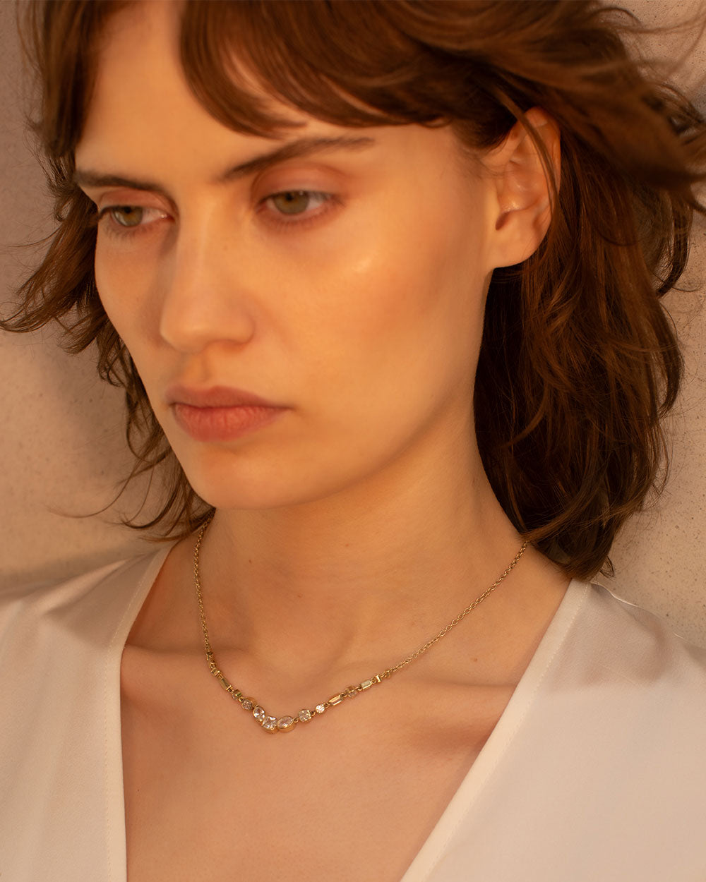 Vega Diamond Necklace
