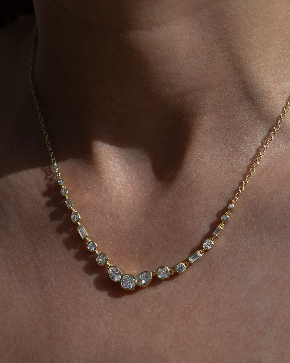 Vega Diamond Necklace