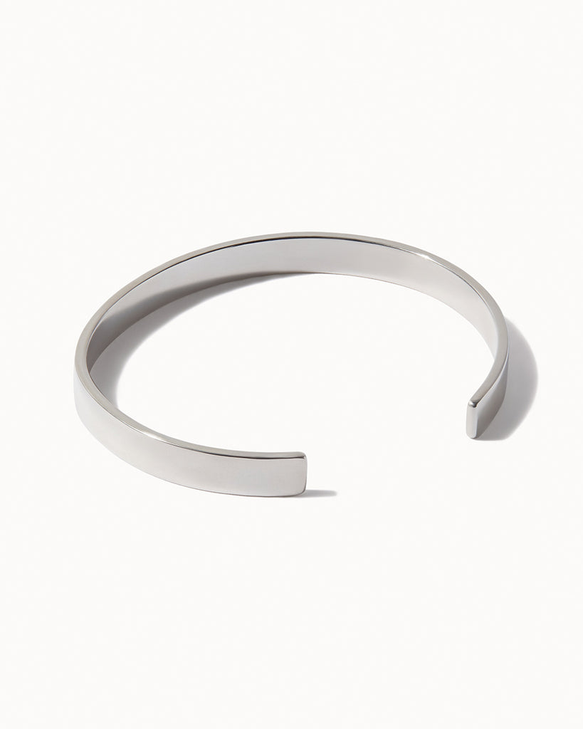 925 Recycled Sterling Silver Everyday Bracelet handmade in London by Maya Magal unisex jewellery brand