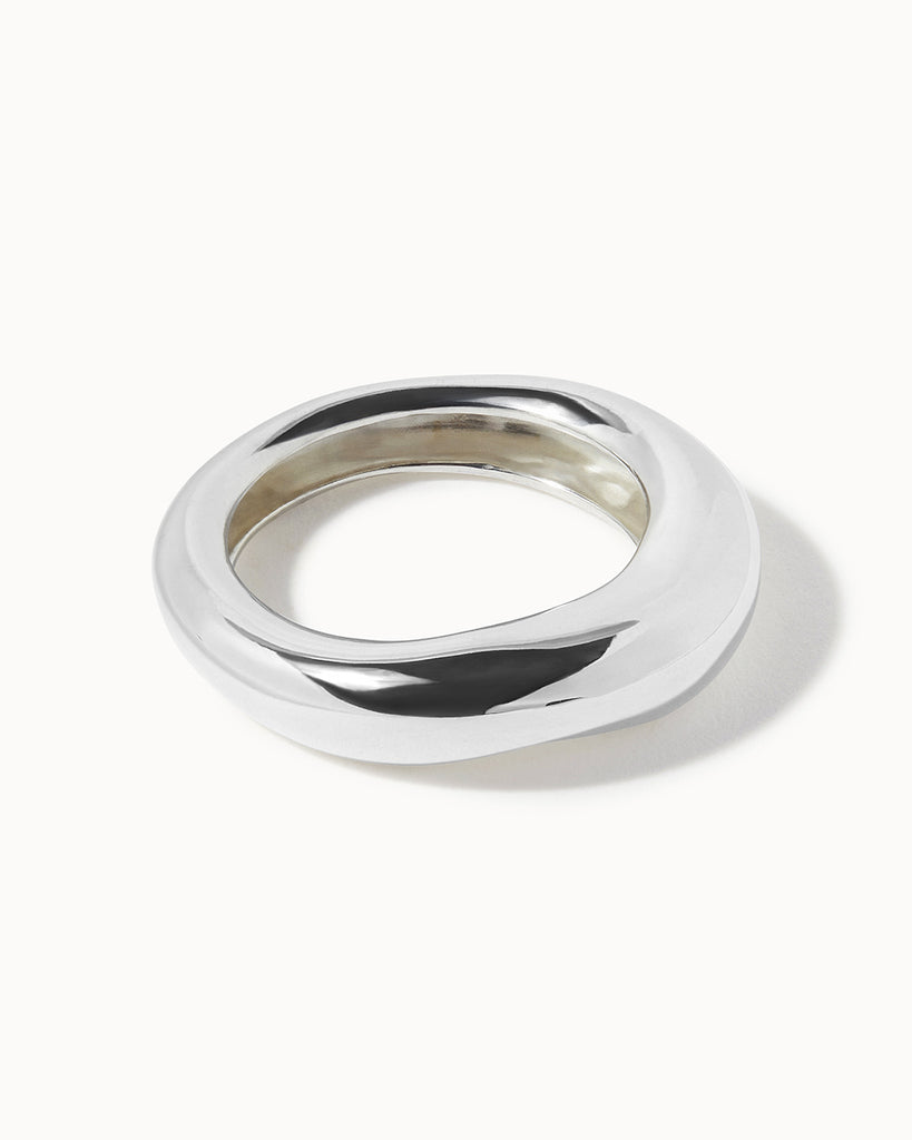 Lucid Simple Silver Ring