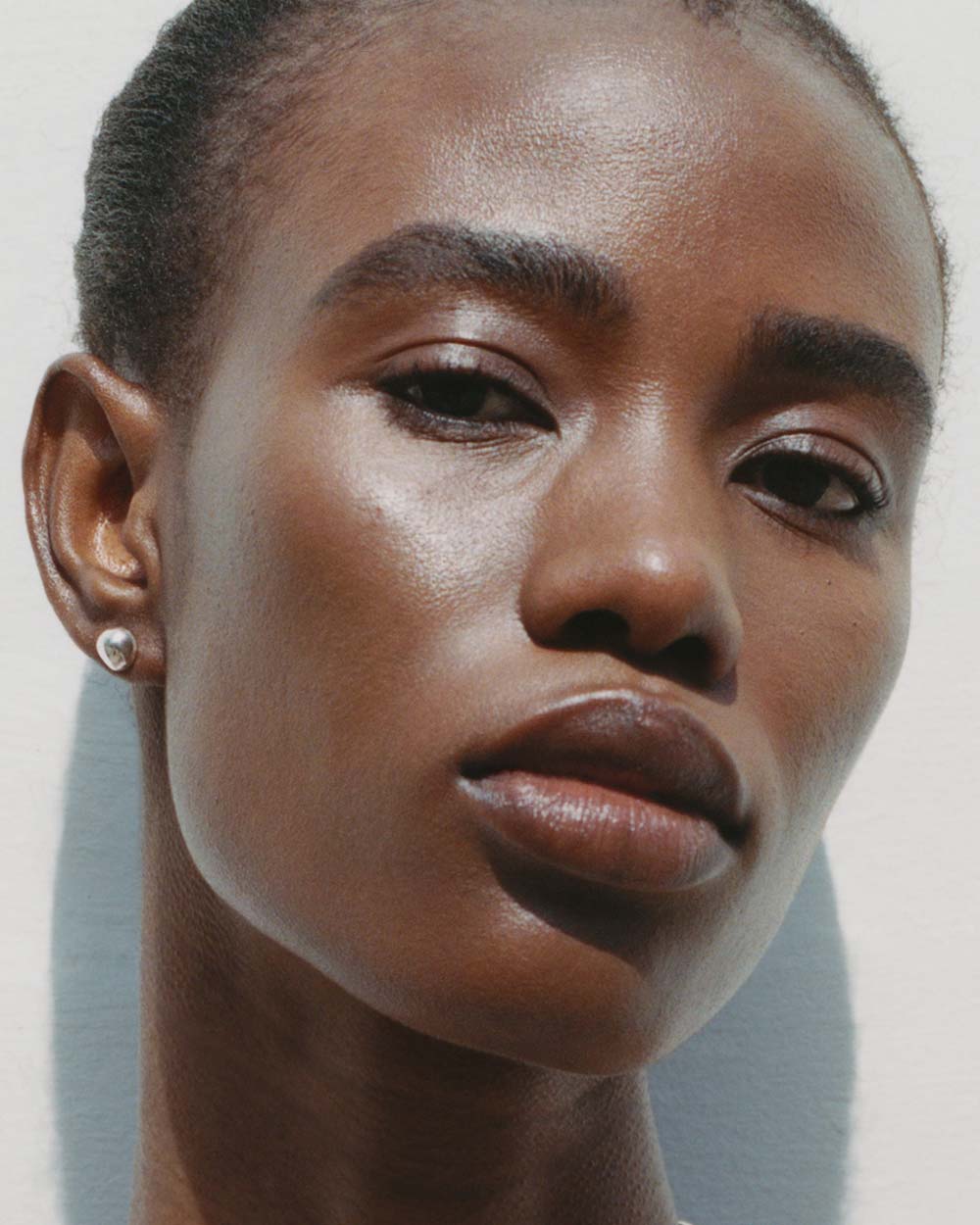 925 Recycled Sterling Silver Lucid Stud Earrings handmade in London by Maya Magal unique jewellery brand