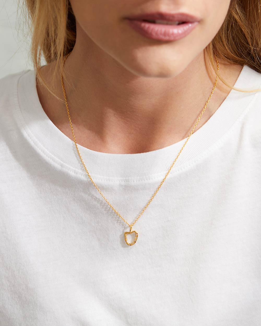 Amethyst February Birthstone Organic Charm